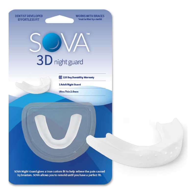 SOVA 3D Night Guard Packaging